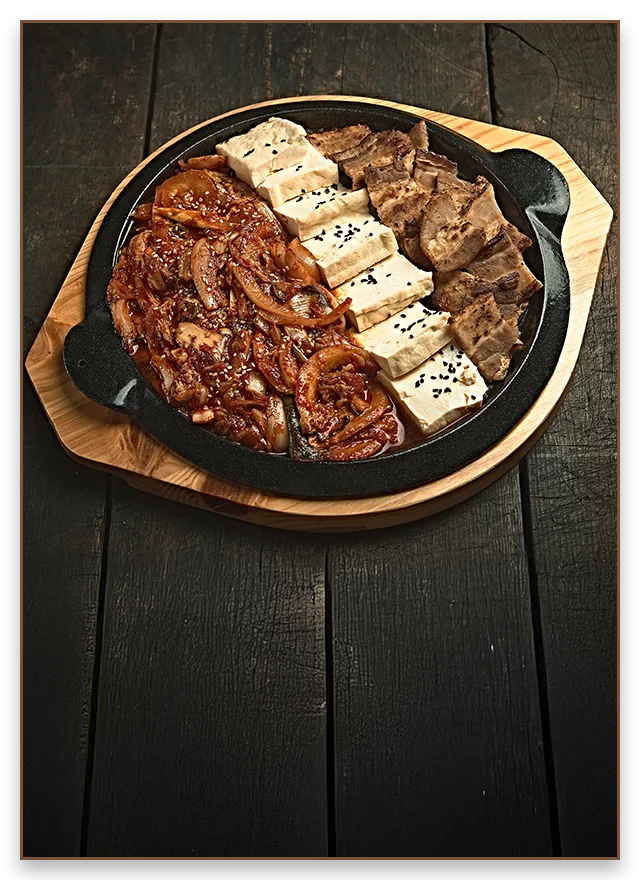 삼겹두부김치