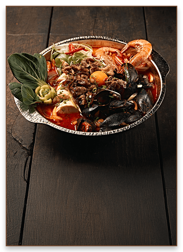 우삼겹 짬뽕 순두부